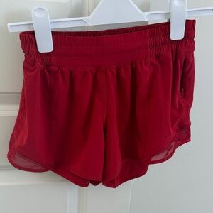 Red Athletic Shorts